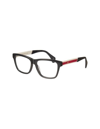 Gucci GG0466OA 001 Oftalmico Square Shape Negro Blanco
