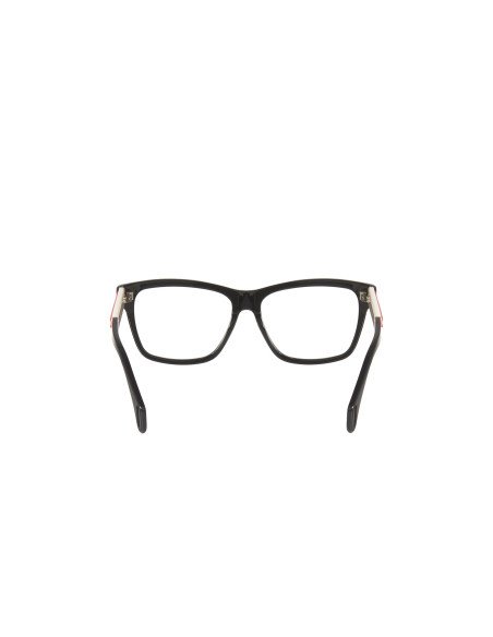 Gucci GG0466OA 001 Oftalmico Square Shape Negro Blanco