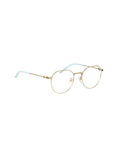Gucci GG0684O 004 Round Shape Oftalmico Dorado Azul
