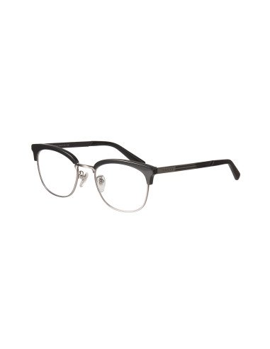 Gucci GG0698OA 001 Oftalmico Square Shape Negro Plata | Sunnies.uno