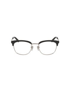 Gucci GG0698OA 001 Oftalmico Square Shape Negro Plata | Sunnies.uno 2