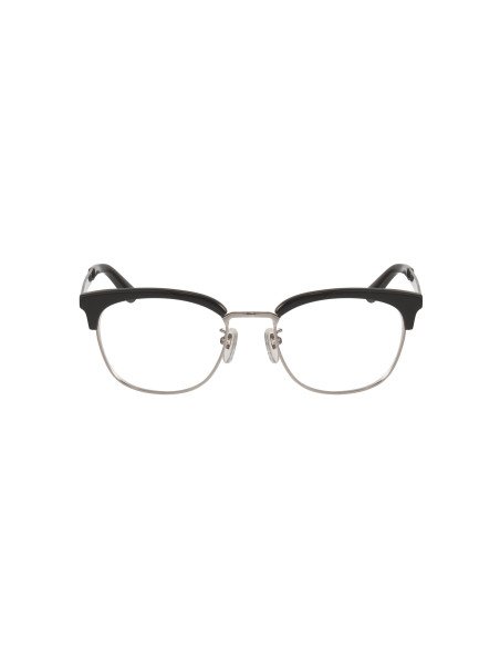 Gucci GG0698OA 001 Oftalmico Square Shape Negro Plata | Sunnies.uno