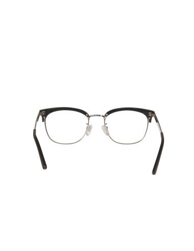 Gucci GG0698OA 001 Oftalmico Square Shape Negro Plata | Sunnies.uno