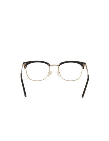 Gucci GG0698OA 002 Oftalmico Square Shape Negro Dorado | Sunnies.uno