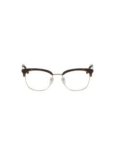 Gucci GG0698OA 004 Oftalmico Square Shape Carey Plata | Sunnies.uno 2