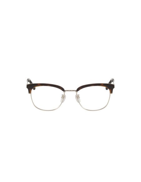 Gucci GG0698OA 004 Oftalmico Square Shape Carey Plata | Sunnies.uno