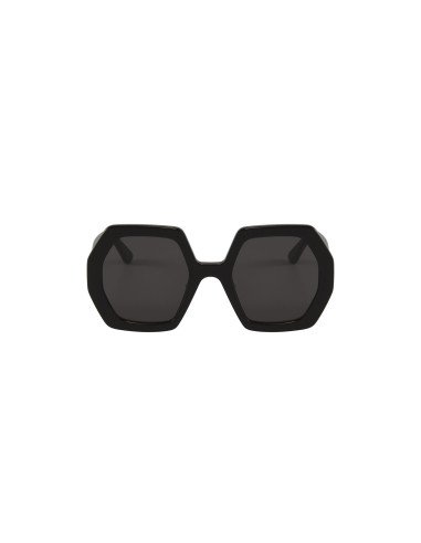 Gucci Gg0772s 004 Fashion Inspired Ivory Black Gris Transparente | Sunnies.uno