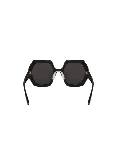 Gucci Gg0772s 004 Fashion Inspired Ivory Black Gris Transparente | Sunnies.uno
