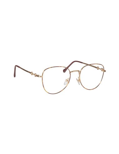 Gucci GG880O 005 Oftalmico Round Shape Dorado Carey Original