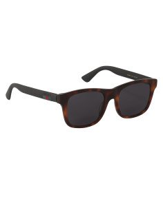 Gucci Gg0008S 006 Square Shape Acetato Carey negro Mate | Sunnies.uno 2