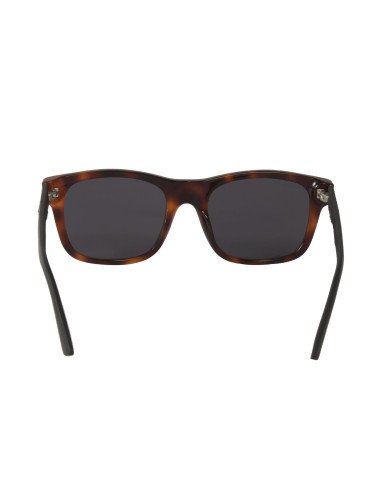 Gucci Gg0008S 006 Square Shape Acetato Carey negro Mate | Sunnies.uno
