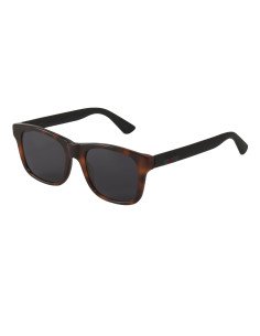 Gucci Gg0008S 006 Square Shape Acetato Carey negro Mate | Sunnies.uno