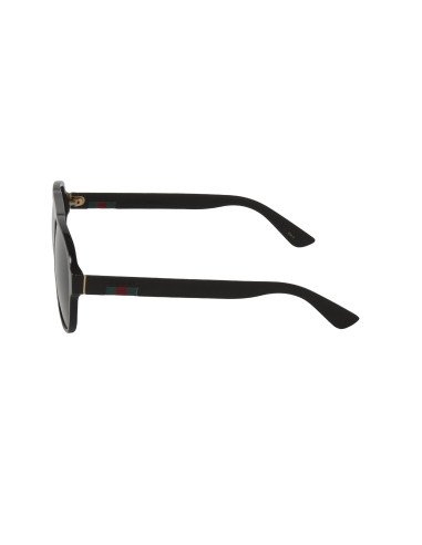 Gucci Gg0009S 001 Aviator Nylon Negro Mate