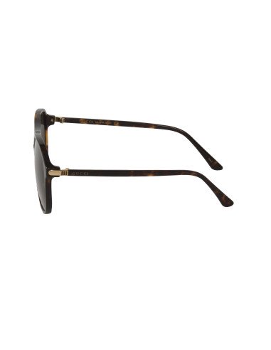 Gucci Gg0016s 007 Square Shape Carey Negro Acetato Original | Sunni...