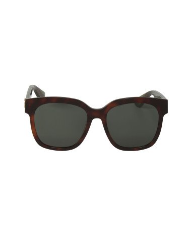 Gucci GG0034S 003 Square Shape Carey Verde Rojo Original