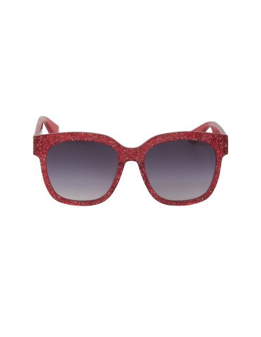 Gucci GG0034S 006 Square Shape Pink Glitter Original