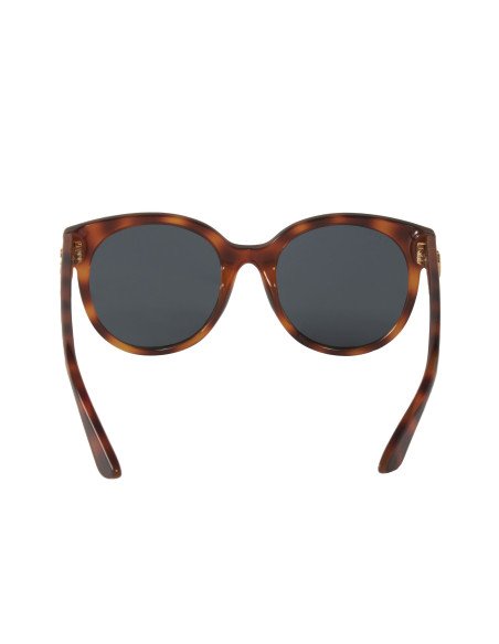 Gucci Gg0035s 011 Round Shape Cafe Carey Gris Original Acetato | Su...