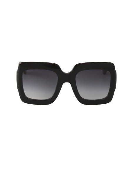 Gucci GG0053S 001 Square Shape Negro Degradado Dorado