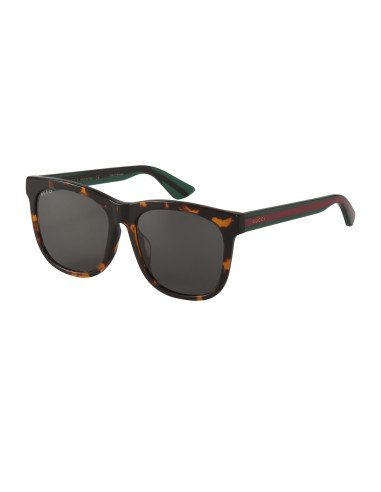 Gucci GG0057SK 003 Square Shape Carey Negro Original