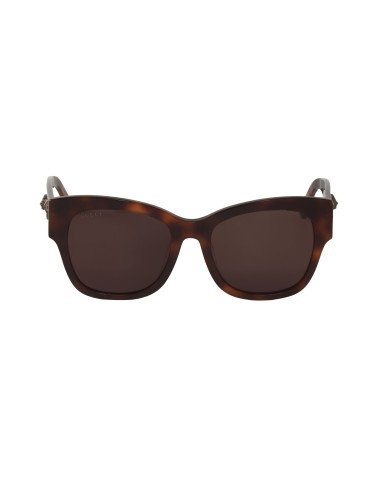 Gucci Gg0059S 001 Square Oversized Carey Cafe Clasico Original | Sunnies.uno