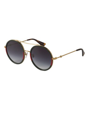 Gucci Gg0061s 003 Round Double Bridge Gris Nuevo Original | Sunnies...