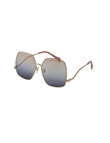 Gucci GG1005S 001 Hexagonal Tornasol Dorado Rosa