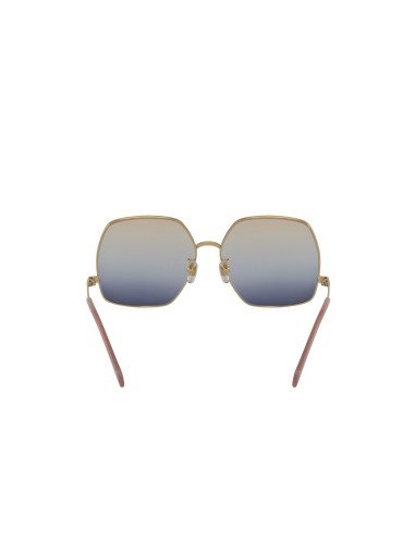 Gucci GG1005S 001 Hexagonal Tornasol Dorado Rosa