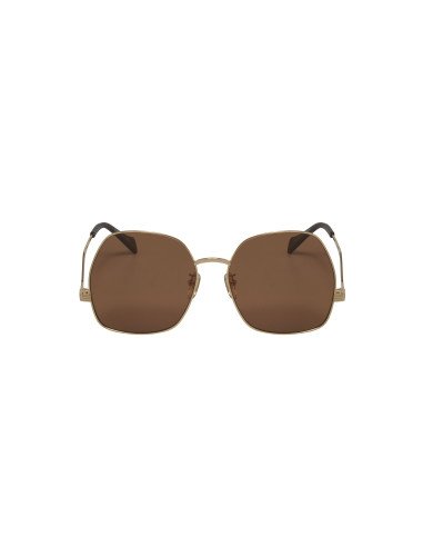 Gucci GG0972S 002 Square Shape Cafe Dorado