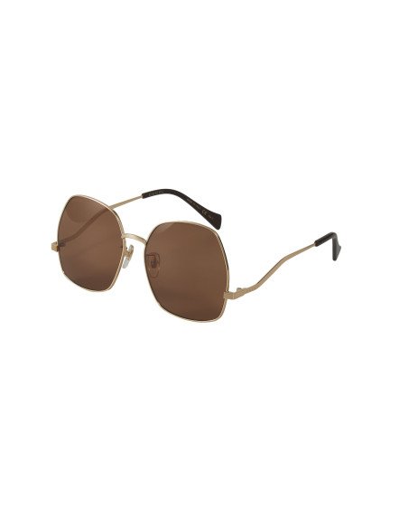 Gucci GG0972S 002 Square Shape Cafe Dorado