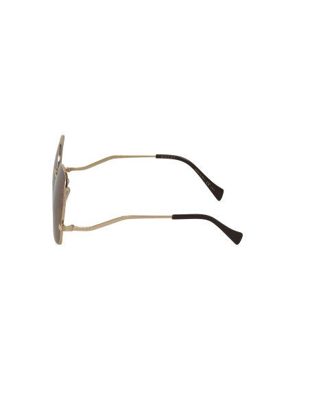 Gucci GG0972S 002 Square Shape Cafe Dorado