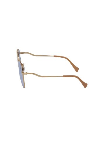 Gucci GG0969S 003 New Aviator Azul Dorado