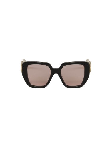 Gucci Gg0956S 002 Square Shape Beige Rosa