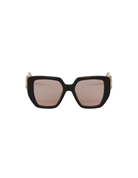 Gucci Gg0956S 002 Square Shape Beige Rosa