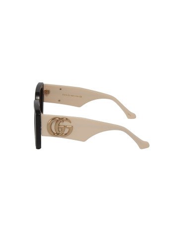 Gucci Gg0956S 002 Square Shape Beige Rosa