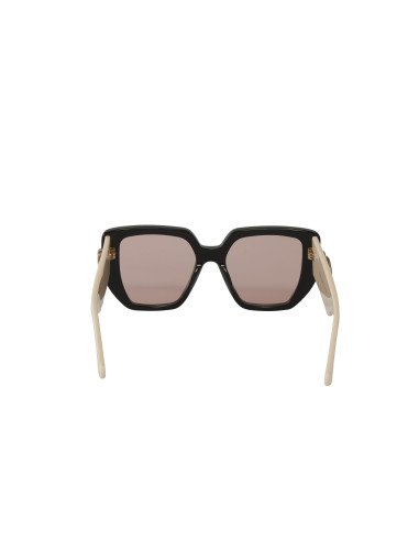 Gucci Gg0956S 002 Square Shape Beige Rosa