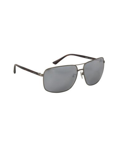 Gucci Gg0065sk 002 Aviador Gris Plateado Espejo Original | Sunnies.uno