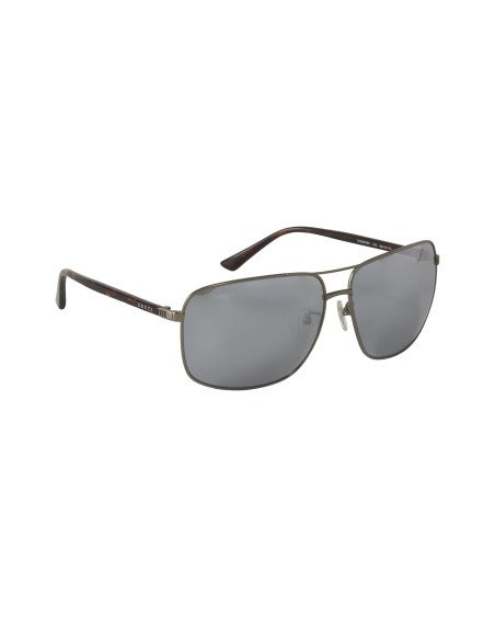 Gucci Gg0065sk 002 Aviador Gris Plateado Espejo Original | Sunnies.uno