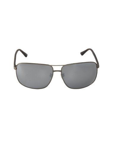 Gucci Gg0065sk 002 Aviador Gris Plateado Espejo Original | Sunnies.uno