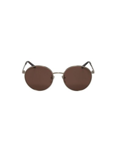 Gucci Gg0944Sa 003 Round Metal Plateado Cafe Transparente | Sunnies.uno