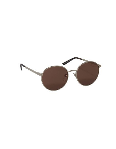 Gucci Gg0944Sa 003 Round Metal Plateado Cafe Transparente | Sunnies.uno