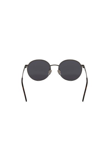 Gucci Gg0944Sa 001 Round Metal Plateado Gris Transparente | Sunnies.uno