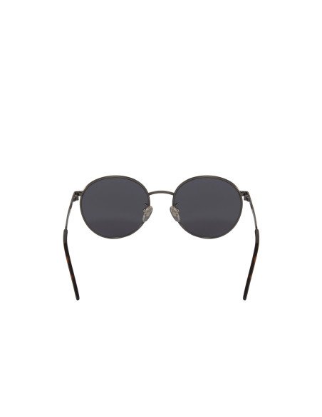 Gucci Gg0944Sa 001 Round Metal Plateado Gris Transparente | Sunnies.uno