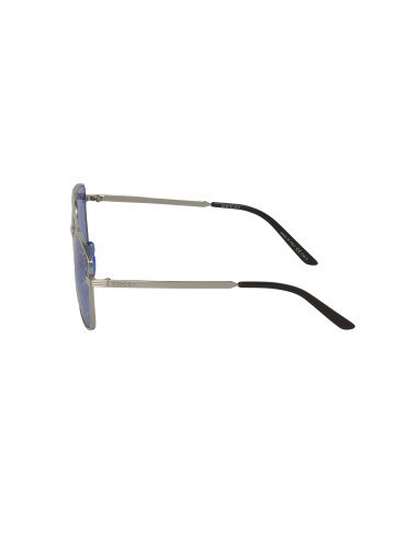 Gucci Gg0941s 004 Fashion Aviator Azul Espejo Plata | Sunnies.uno