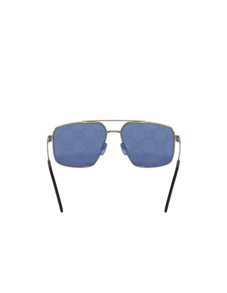 Gucci Gg0941s 004 Fashion Aviator Azul Espejo Plata | Sunnies.uno