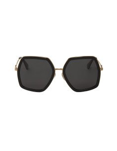 Gucci GG0106S 001 Square Oversized Negro Degradado 2