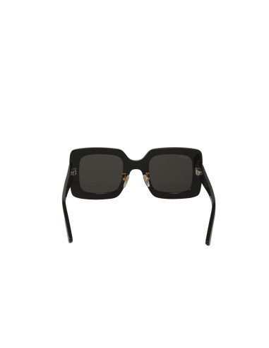 Gucci Gg0780S 004 Square Shape Negro Gris Nuevo Original | Sunnies.uno