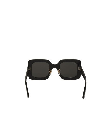 Gucci Gg0780S 004 Square Shape Negro Gris Nuevo Original | Sunnies.uno