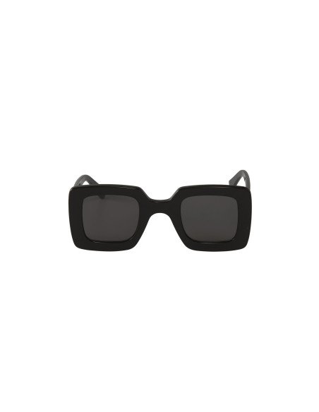 Gucci Gg0780S 004 Square Shape Negro Gris Nuevo Original | Sunnies.uno