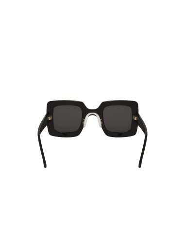 Gucci Gg0780S 004 Square Shape Negro Gris Nuevo Original | Sunnies.uno