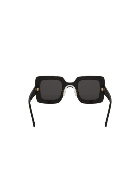 Gucci Gg0780S 004 Square Shape Negro Gris Nuevo Original | Sunnies.uno